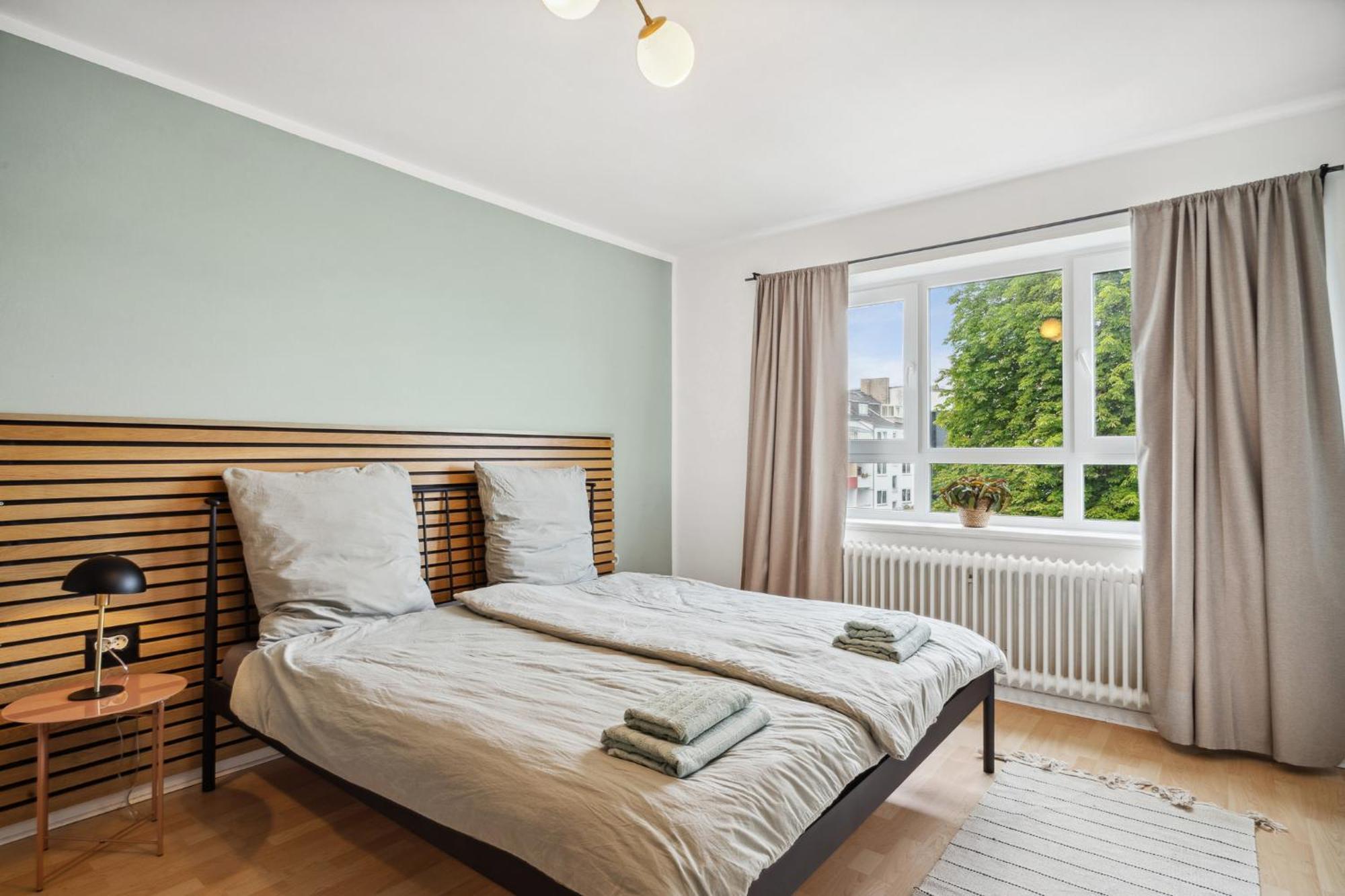 Zentrale Wohnung 3 Zimmer 24H Check In キール エクステリア 写真